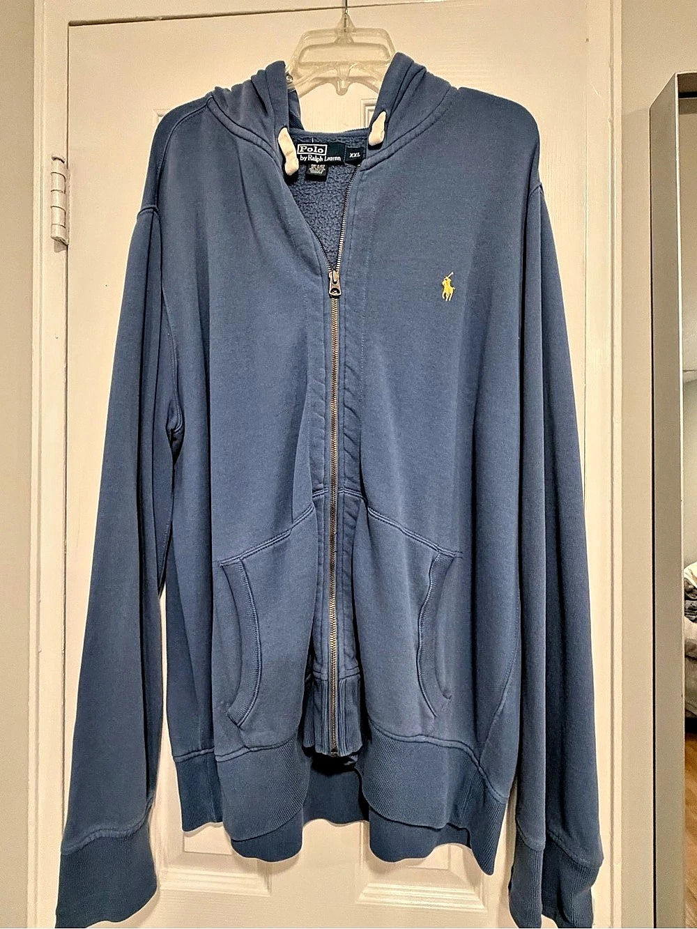 Polo Ralph Lauren Fleece Full-Zip Hoodie Blue XXL